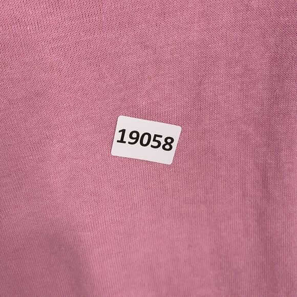 Jack B Quick Sweater Womens Medium Pink Gold Heart Charm Sequin Valentine Girly - Picture 15 of 15